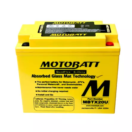Motobatt Akku, Mbtx20u - AKUT - 14-525 - 1